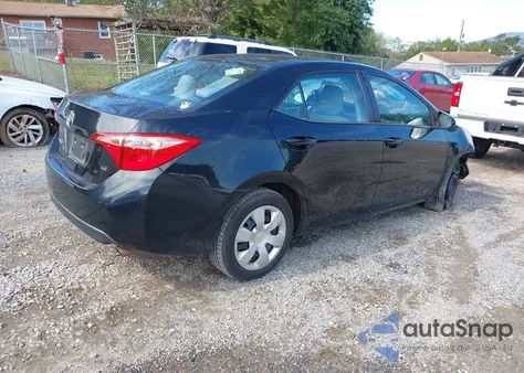 2017 Toyota Corolla Le from USA, damaged, VIN 2T1BURHEXHC889277